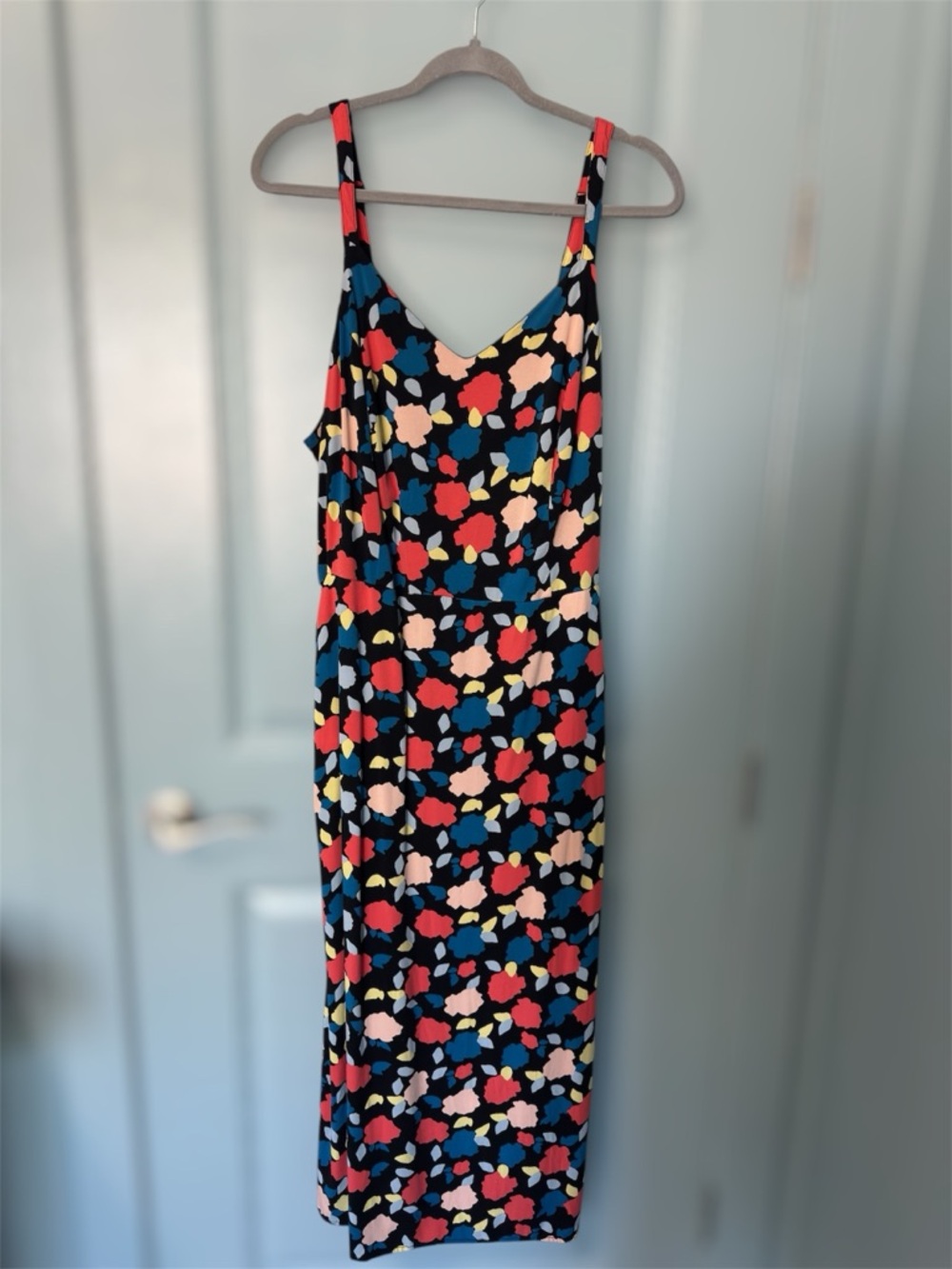 41 Hawthorn Multicolor Floral Dress Size 2X
